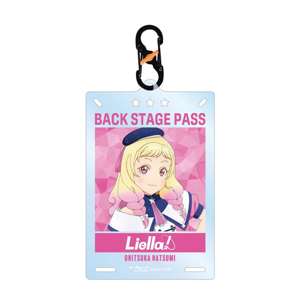 Love Live!超级明星!鬼冢夏美超级巨星"!卡形亚克力钥匙扣(带扣环