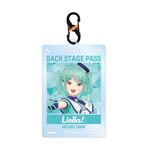 Love Live!超级明星!新绘制的鬼冢风云巨星!卡形亚克力钥匙扣(带扣环