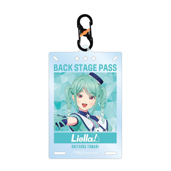 Love Live!超级明星!新绘制的鬼冢风云巨星!卡形亚克力钥匙扣(带扣环