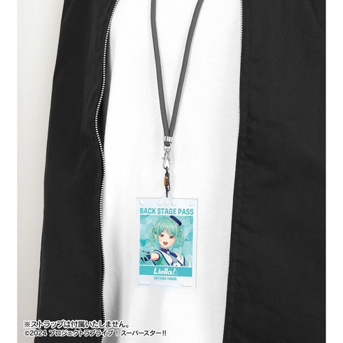 Love Live!超级明星!新绘制的鬼冢风云巨星!卡形亚克力钥匙扣(带扣环