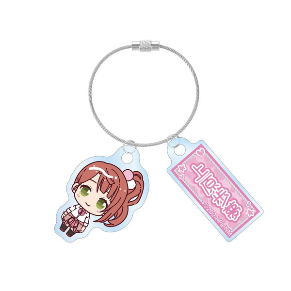 『ラブライブ!虹ヶ咲学園スクールアイドル同好会』上原歩夢 ちょこんと! ギャル制服ver. 2連ワイヤーアクリルキーホルダー