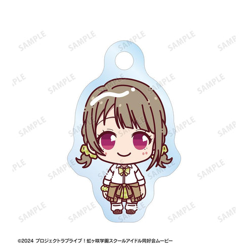 『ラブライブ!虹ヶ咲学園スクールアイドル同好会』中須かすみ ちょこんと! ギャル制服ver. 2連ワイヤーアクリルキーホルダー