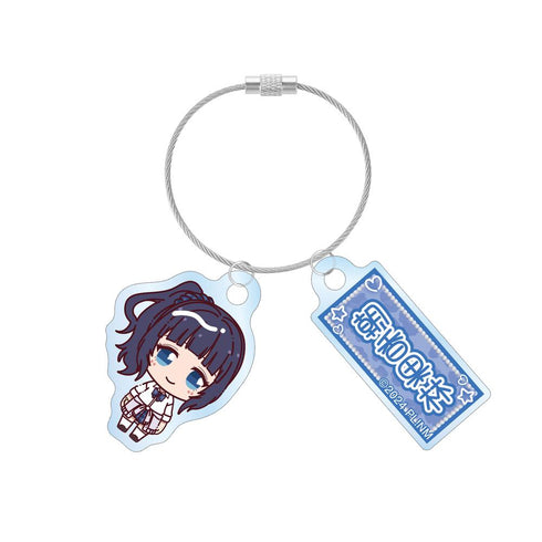 『ラブライブ!虹ヶ咲学園スクールアイドル同好会』朝香果林 ちょこんと! ギャル制服ver. 2連ワイヤーアクリルキーホルダー