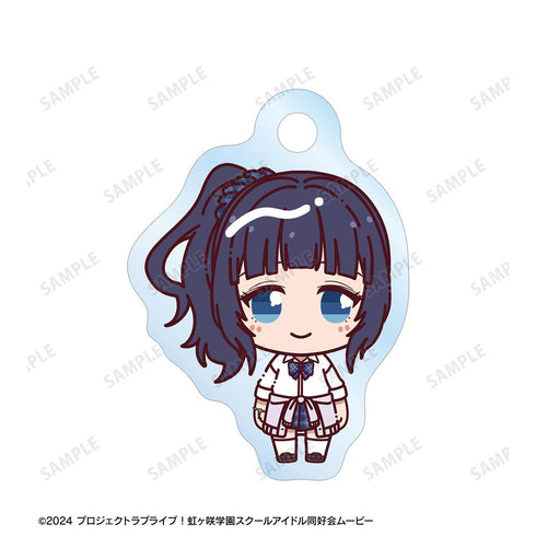 『ラブライブ!虹ヶ咲学園スクールアイドル同好会』朝香果林 ちょこんと! ギャル制服ver. 2連ワイヤーアクリルキーホルダー
