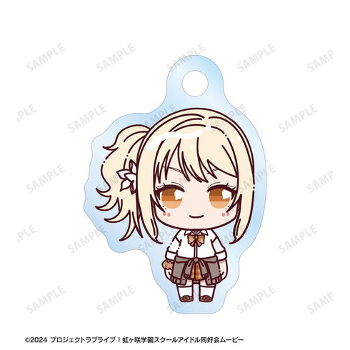 『ラブライブ!虹ヶ咲学園スクールアイドル同好会』宮下 愛 ちょこんと! ギャル制服ver. 2連ワイヤーアクリルキーホルダー