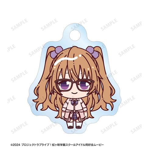 『ラブライブ!虹ヶ咲学園スクールアイドル同好会』近江彼方 ちょこんと! ギャル制服ver. 2連ワイヤーアクリルキーホルダー