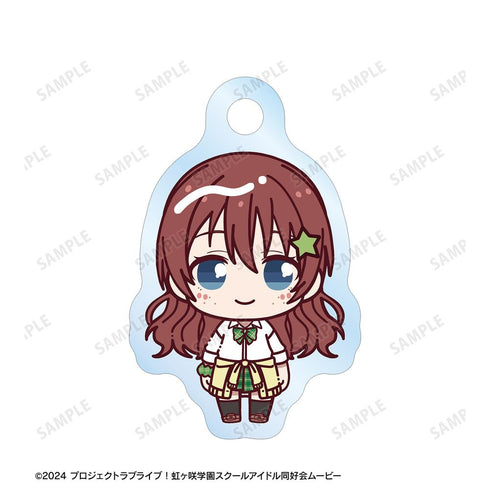 『ラブライブ!虹ヶ咲学園スクールアイドル同好会』エマ・ヴェルデ ちょこんと! ギャル制服ver. 2連ワイヤーアクリルキーホルダー