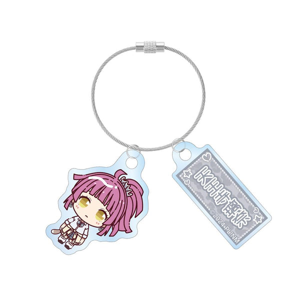『ラブライブ!虹ヶ咲学園スクールアイドル同好会』天王寺璃奈 ちょこんと! ギャル制服ver. 2連ワイヤーアクリルキーホルダー