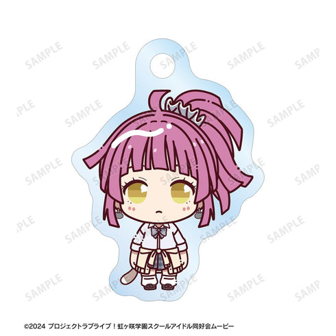 『ラブライブ!虹ヶ咲学園スクールアイドル同好会』天王寺璃奈 ちょこんと! ギャル制服ver. 2連ワイヤーアクリルキーホルダー