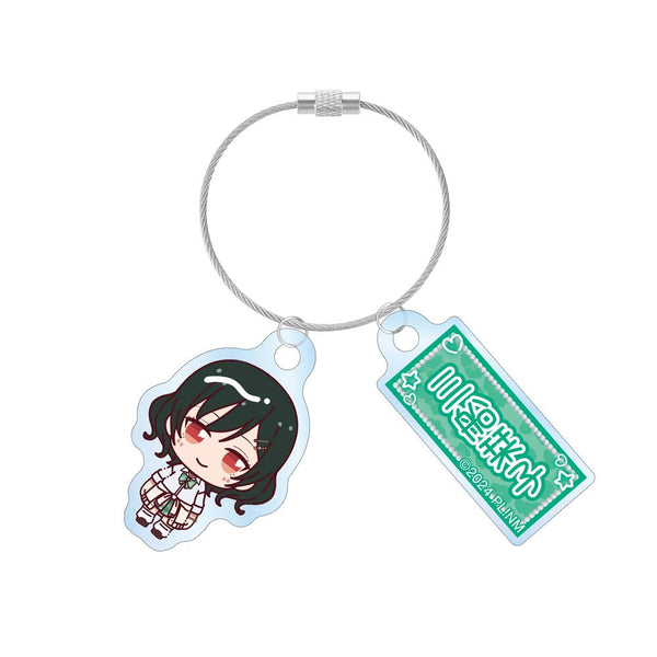『ラブライブ!虹ヶ咲学園スクールアイドル同好会』三船栞子 ちょこんと! ギャル制服ver. 2連ワイヤーアクリルキーホルダー