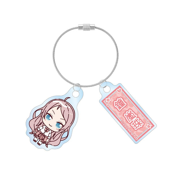 『ラブライブ!虹ヶ咲学園スクールアイドル同好会』鐘 嵐珠 ちょこんと! ギャル制服ver. 2連ワイヤーアクリルキーホルダー
