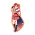 Love Live! Super Star! Newly drawn Yonomei Mei Superstar! ver. die-cut sticker