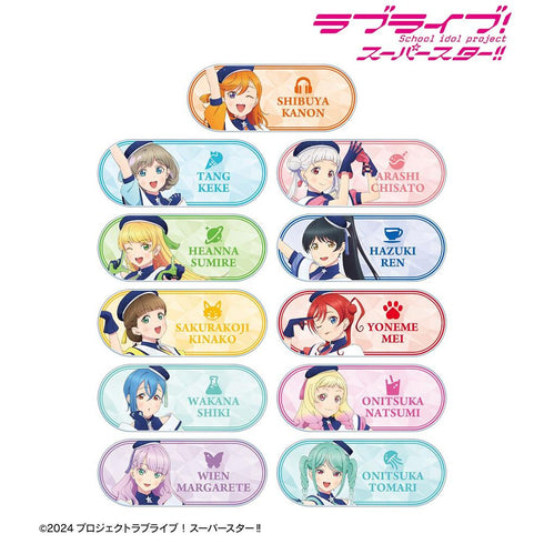 Love Live!超级明星新绘制的超级明星!丙烯酸贸易铭牌(单位/盒)