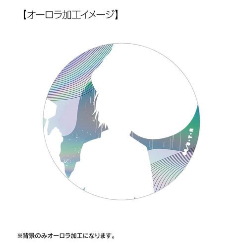 『家庭教師ヒットマンREBORN!』描き下ろし フラン 戦う背中×雨ver. 75mmオーロラ缶バッジ