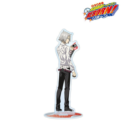 《家庭教師 Hitman REBORN!》全新繪製 獄寺隼人 戰鬥背影×雨天版 BIG壓克力立牌【202607再版】