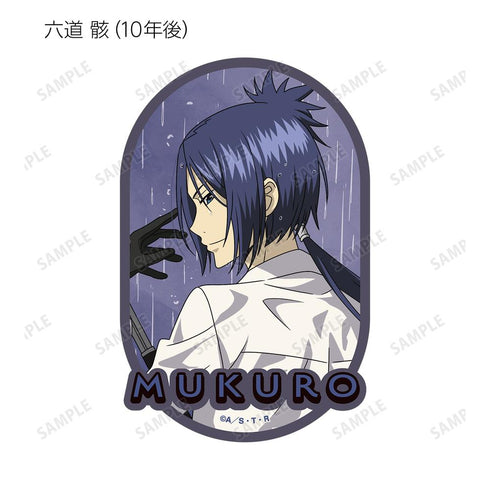 『家庭教師ヒットマンREBORN!』描き下ろし 戦う背中×雨ver. トレーディングダイカットステッカー(単位/BOX)