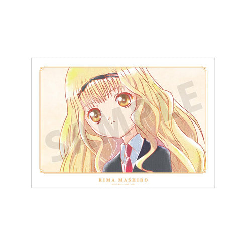 『しゅごキャラ!』真城 りま Ani-Art aqua label A3マット加工ポスター