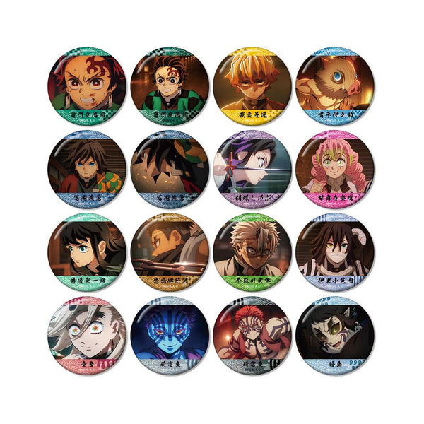 『鬼滅の刃』トレーディング場面写ホログラム缶バッジ(単位/BOX)