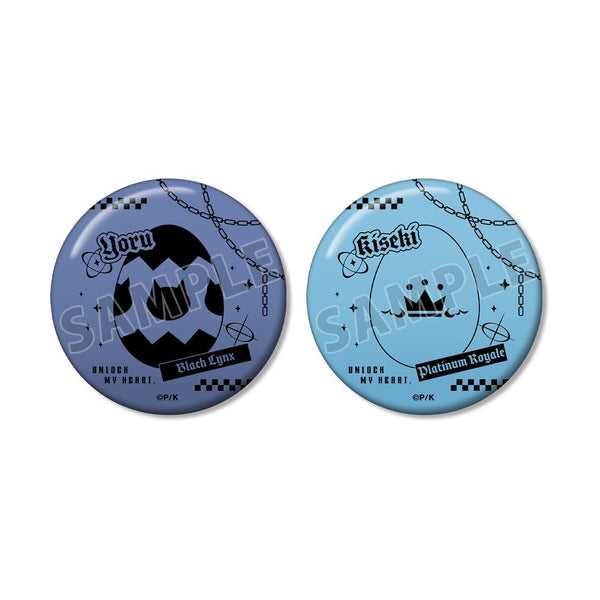 『しゅごキャラ!』ヨル&キセキ ar-Unity モチーフ柄 缶バッジ2個セット