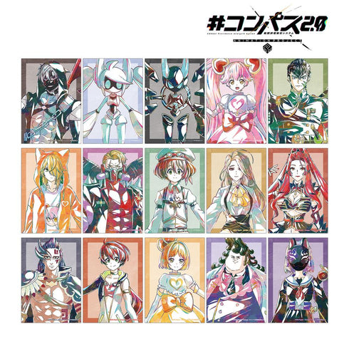 『#コンパス2.0 戦闘摂理解析システム』トレーディング Ani-Art ブロマイド ver.A(単位/BOX)
