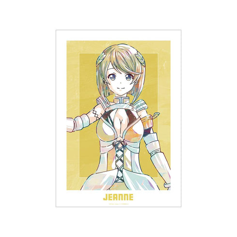 『#コンパス2.0 戦闘摂理解析システム』ジャンヌ Ani-Art A3マット加工ポスター