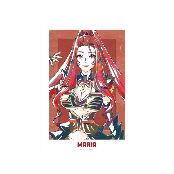 『#コンパス2.0 戦闘摂理解析システム』マリア Ani-Art A3マット加工ポスター