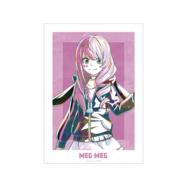 『#コンパス2.0 戦闘摂理解析システム』メグメグ Ani-Art A3マット加工ポスター