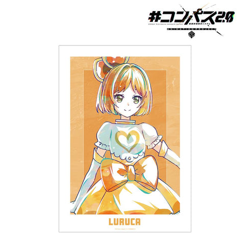 『#コンパス2.0 戦闘摂理解析システム』ルルカ Ani-Art A3マット加工ポスター