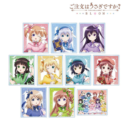 『ご注文はうさぎですか? BLOOM』描き下ろし 魔法少女ver. トレーディングアクリルカード(単位/BOX)