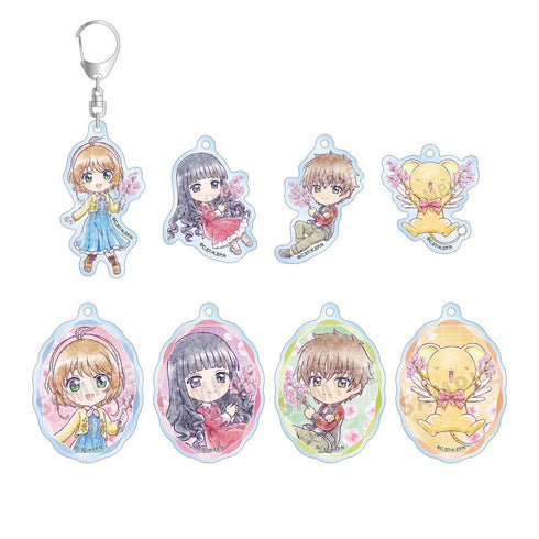 "Cardcaptor Sakura: Clear Card Arc" Trading Chibi Character "Everyone's Trip" Ver. Acrylic Keychain (Sold by the box)