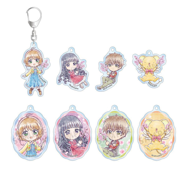 『カードキャプターさくら クリアカード編』トレーディング ちびキャラ みんなで旅行ver. アクリルキーホルダー(単位/BOX)