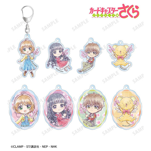 "Cardcaptor Sakura: Clear Card Arc" Trading Chibi Character "Everyone's Trip" Ver. Acrylic Keychain (Sold by the box)