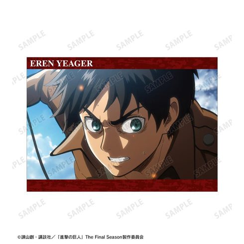 『進撃の巨人』エレン 場面写A5イラストカード