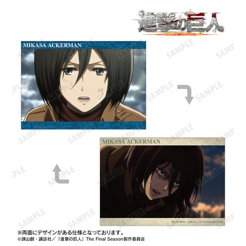『進撃の巨人』ミカサ 場面写A5イラストカード