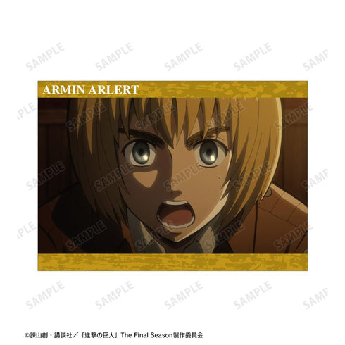 『進撃の巨人』アルミン 場面写A5イラストカード