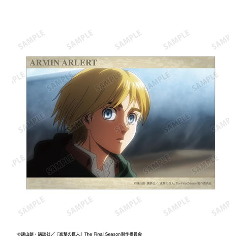 『進撃の巨人』アルミン 場面写A5イラストカード