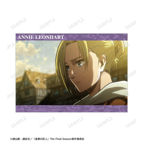 『進撃の巨人』アニ 場面写A5イラストカード