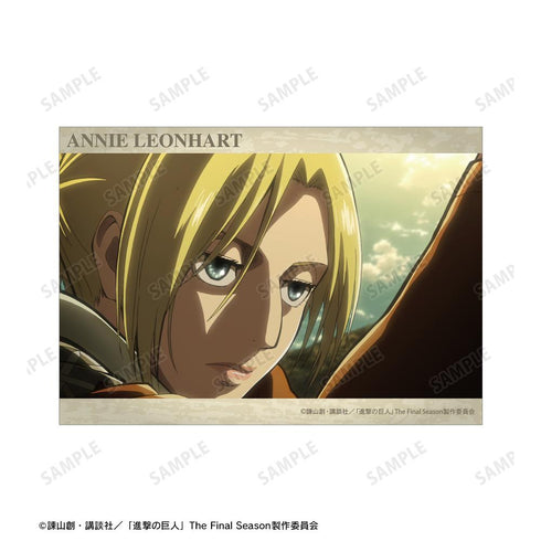 『進撃の巨人』アニ 場面写A5イラストカード