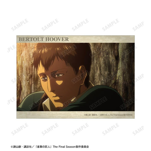 『進撃の巨人』ベルトルト 場面写A5イラストカード