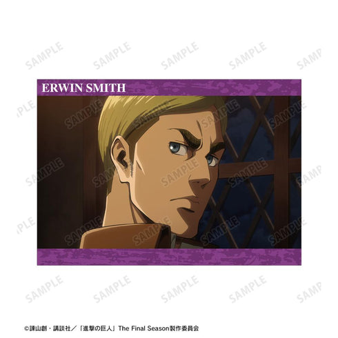『進撃の巨人』エルヴィン 場面写A5イラストカード