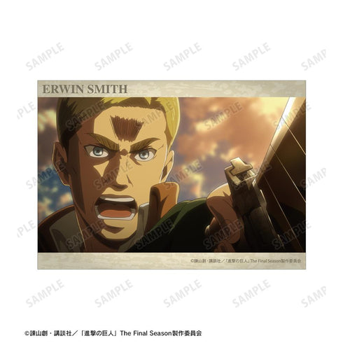 『進撃の巨人』エルヴィン 場面写A5イラストカード
