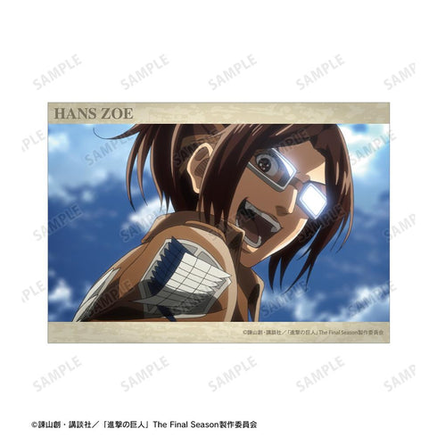 『進撃の巨人』ハンジ 場面写A5イラストカード