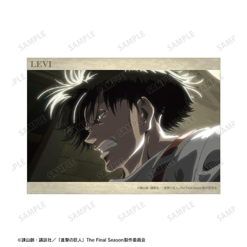 『進撃の巨人』リヴァイ 場面写A5イラストカード