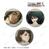 『進撃の巨人』ピーク 場面写グリッター缶バッジ3個セット