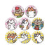 『うごく!ねこむかしばなし』トレーディンググリッター缶バッジ(単位/BOX)