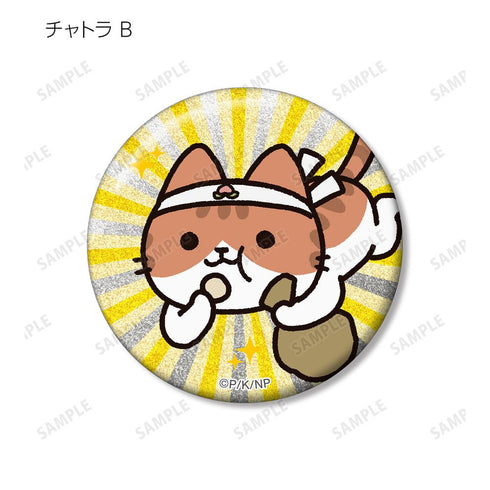 『うごく!ねこむかしばなし』トレーディンググリッター缶バッジ(単位/BOX)