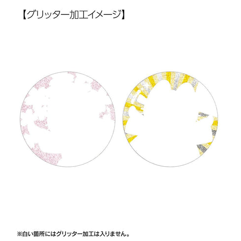 『うごく!ねこむかしばなし』トレーディンググリッター缶バッジ(単位/BOX)