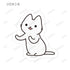 『うごく!ねこむかしばなし』フレークシール
