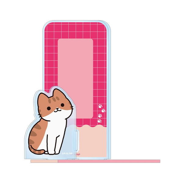 『うごく!ねこむかしばなし』チャトラ ブックエンド型 パーツ付きBIGアクリルスタンド