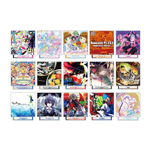 『pop'n music Jam&Fizz』トレーディング 楽曲ジャケット アクリルスタンド(単位/BOX)